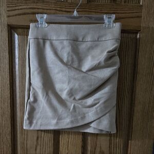 SHEIN Tan Pencil Skirt